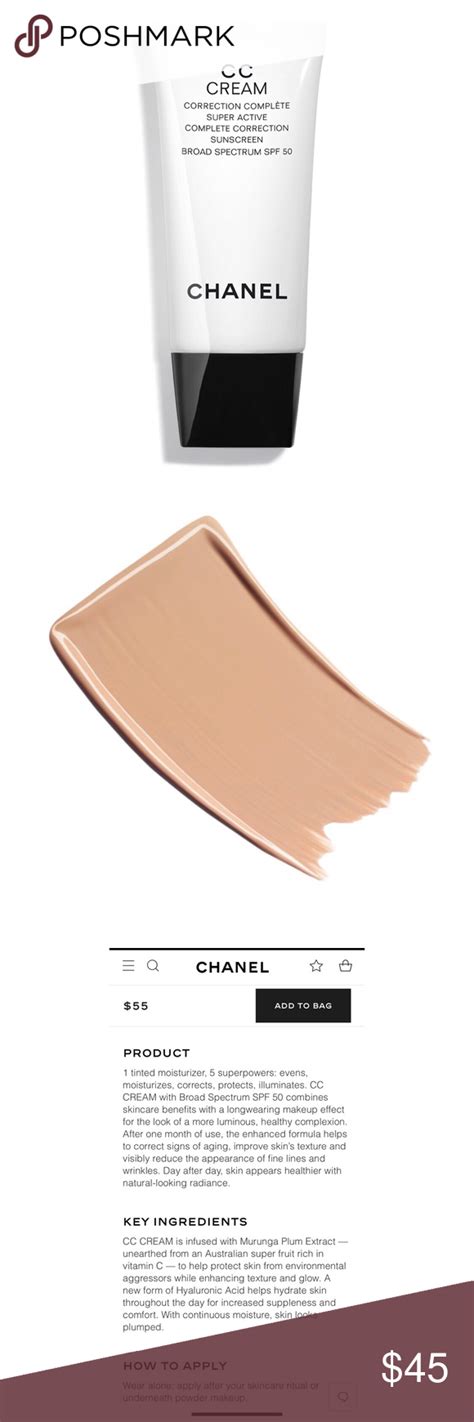 chanel cc cream foundation